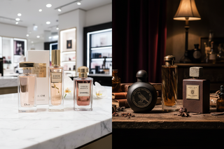 Designer vs. Niche perfumes