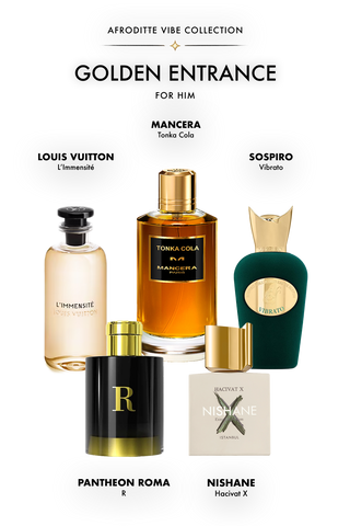 Golden Entrance — Event & Celebration Discovery Set Men